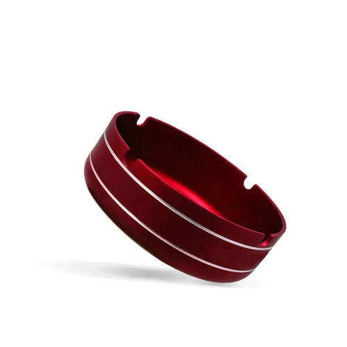 posacenere alluminio   neutro rosso