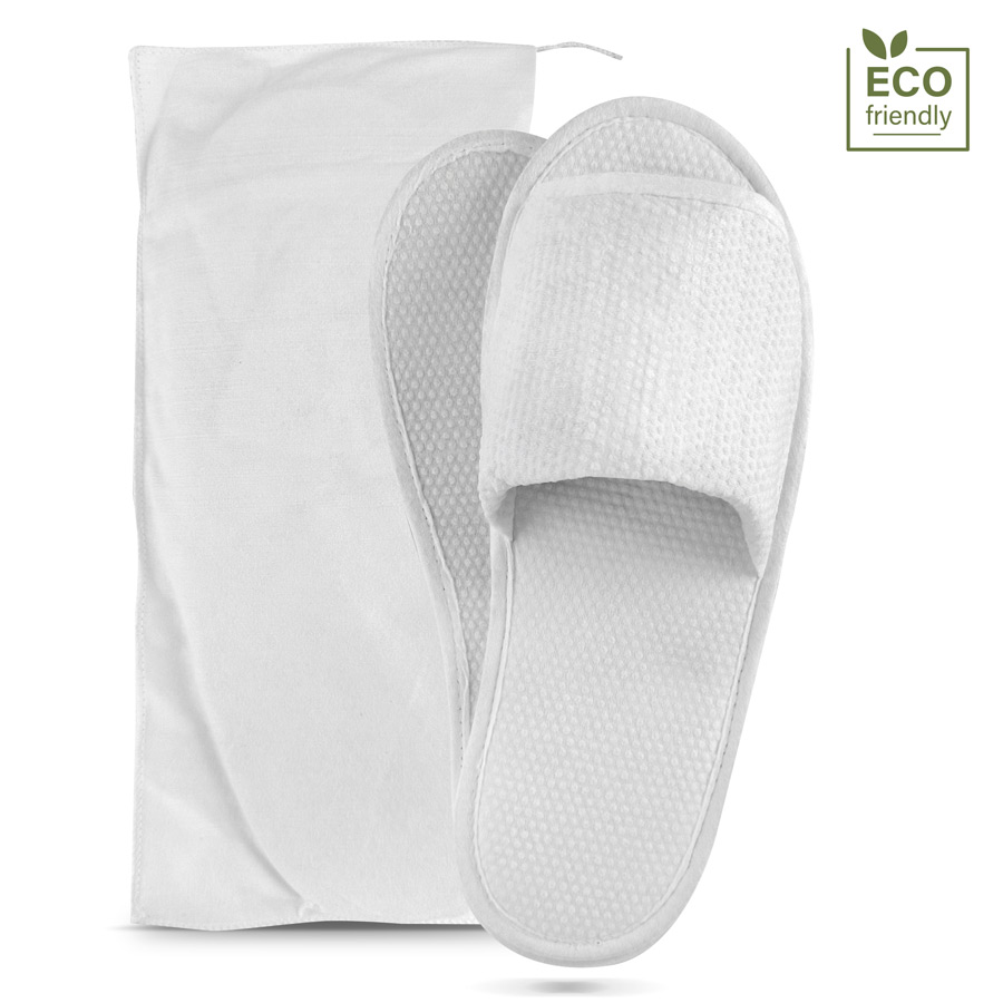 ciabatta hotel con punta aperta ecologica biodegradabile