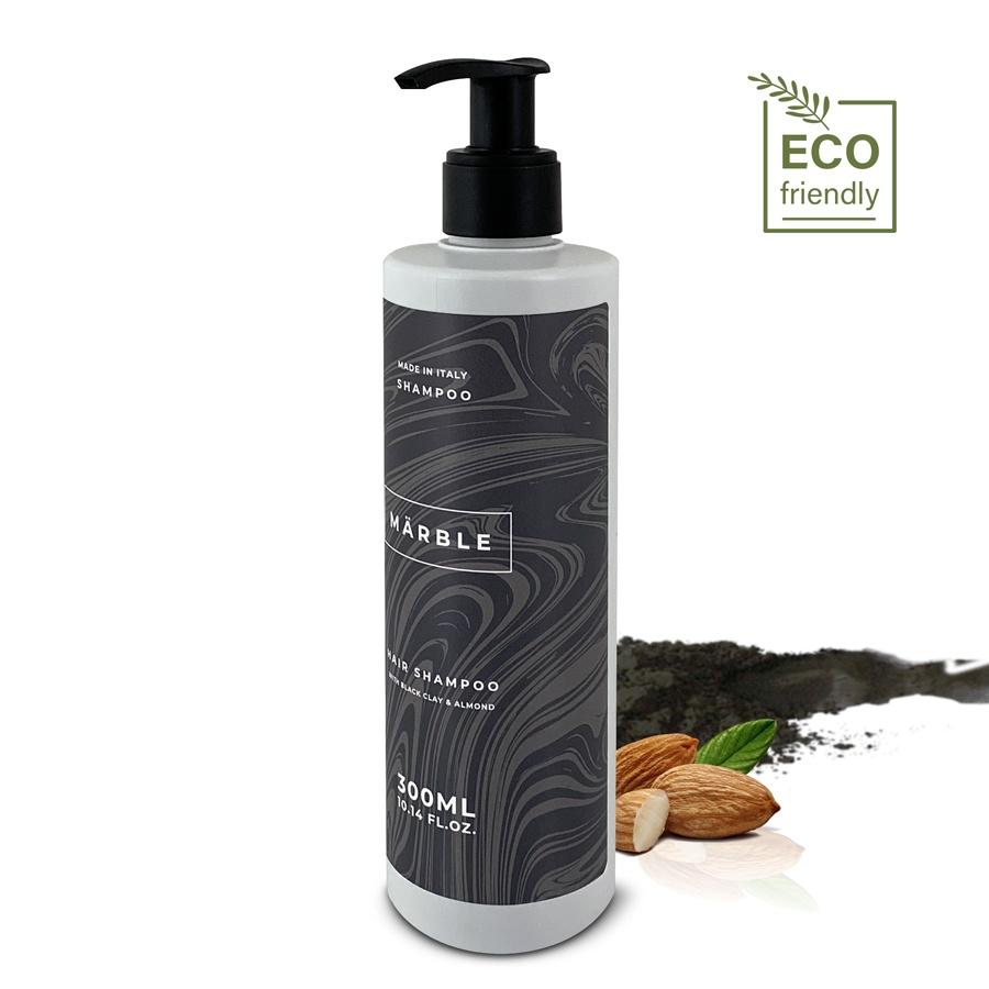 produzione crema corpo dispenser cosmetico hotel argilla nera set cortesia